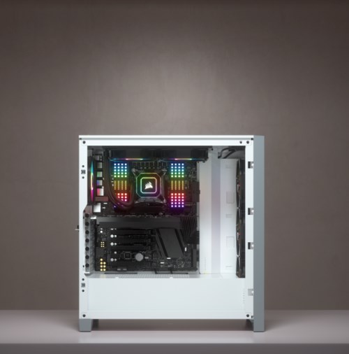 Corsair iCUE 4000X RGB Midi Tower White