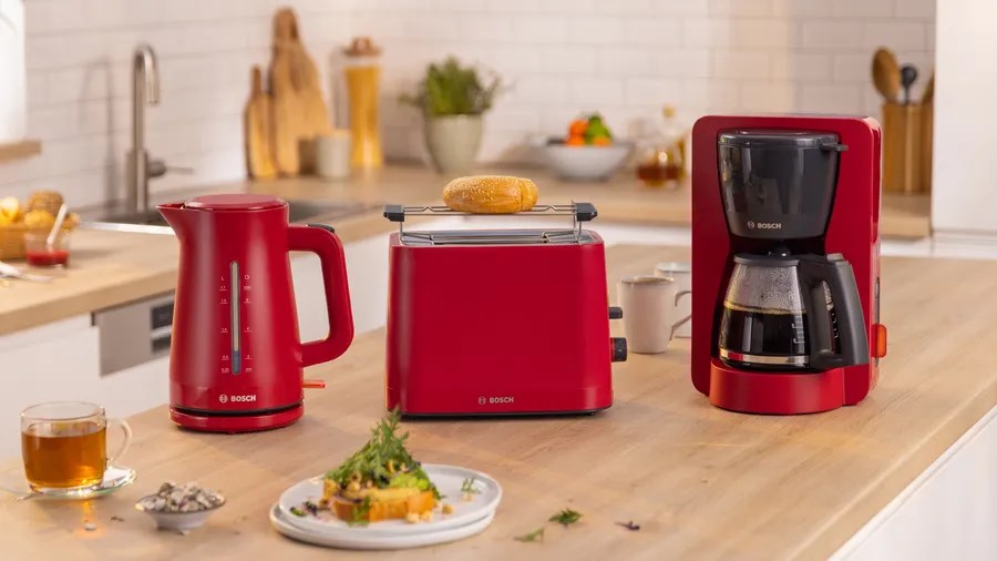 Bosch TWK3M124 electric kettle 1.7 L 2400 W Red