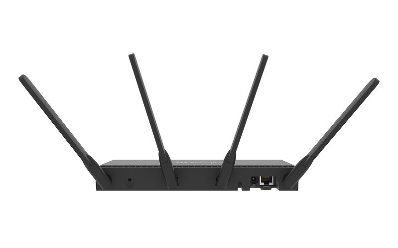 Mikrotik RB4011iGS+5HacQ2HnD-IN wireless router Gigabit Ethernet Dual-band (2.4 GHz / 5 GHz) Black