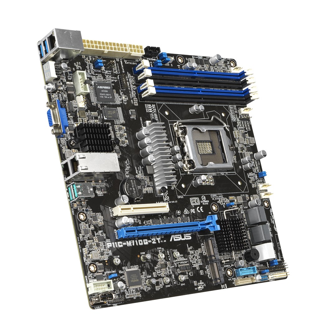 ASUS P11C-M/10G-2T Intel C242 LGA 1151 (Socket H4) Mini-ITX