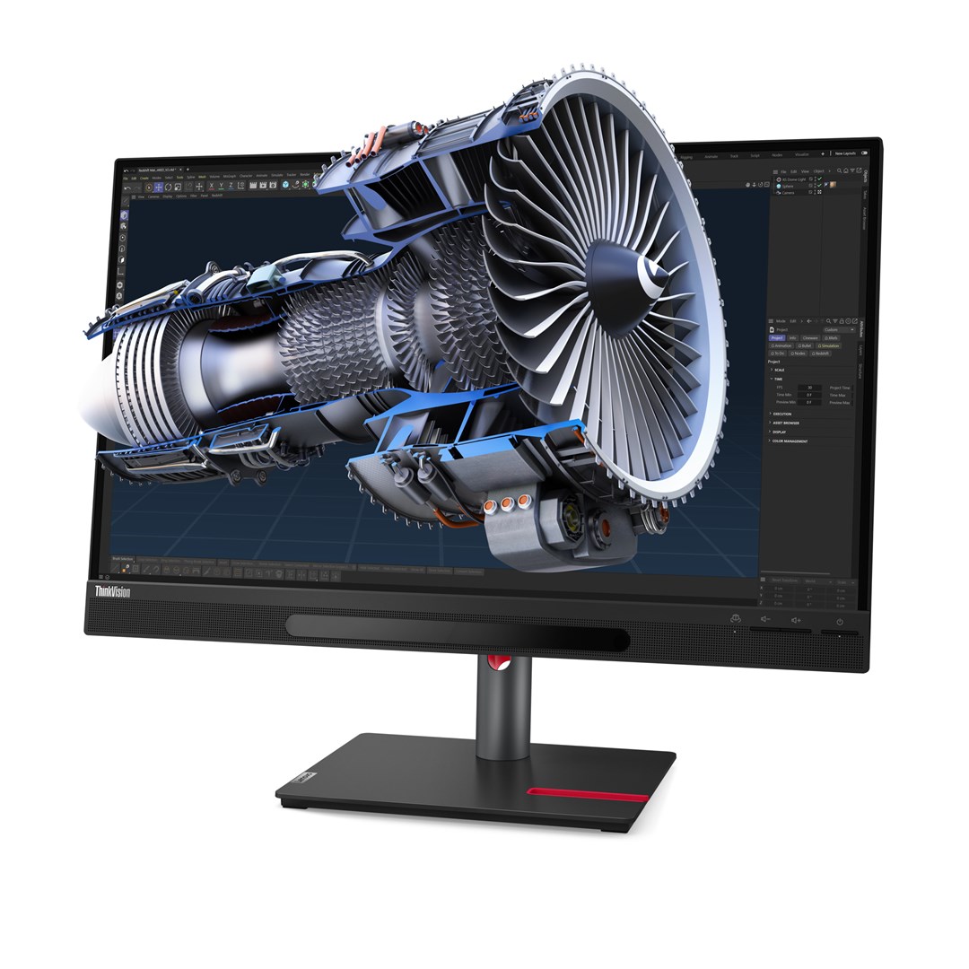 Lenovo ThinkVision 27 3D LED display 68.6 cm (27") 3840 x 2160 pixels 4K Ultra HD Black
