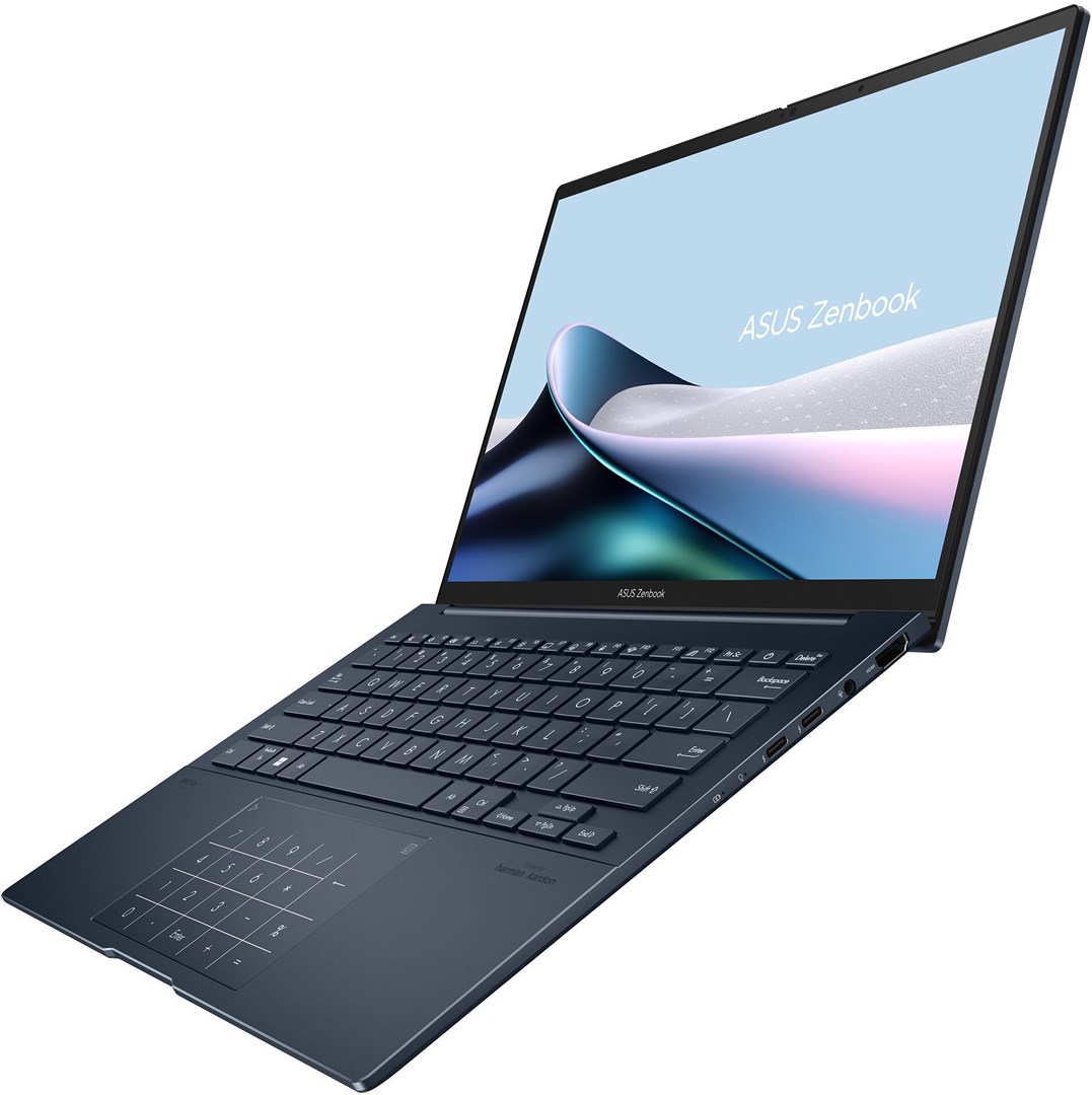 ASUS Zenbook 14 UX3405CA-PZ051W ARL H Core Ultra 5 14.0" 3K 120Hz 400nits Glossy 16GB LPDDR5X SSD512 Intel Arc Graphics WLAN+BT Cam720 75WHrs Win11 Ponder Blue