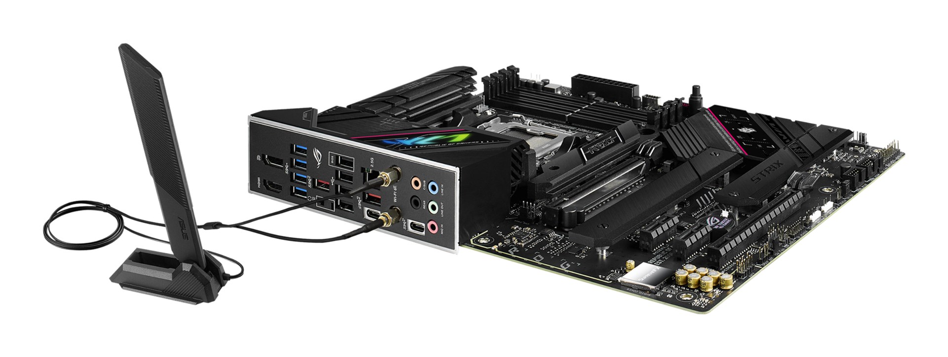 ASUS ROG STRIX B650E-F GAMING WIFI AMD B650 Socket AM5 ATX