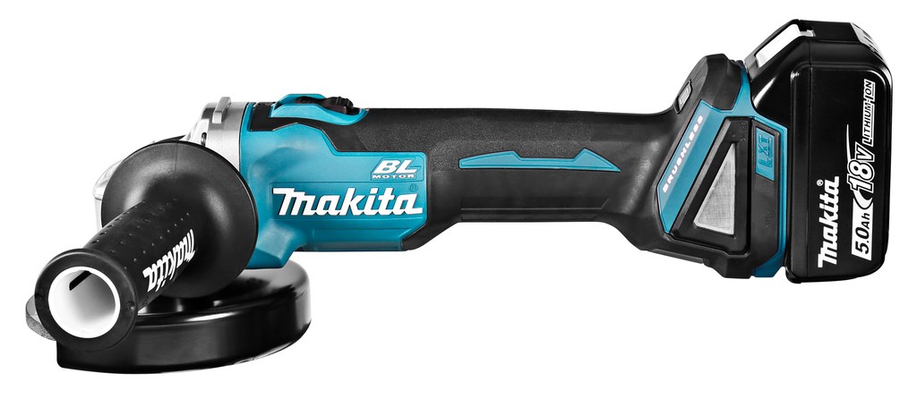 MAKITA DGA504RTJ angle grinder 125 mm 2x 18 V 5 Ah Black  Blue