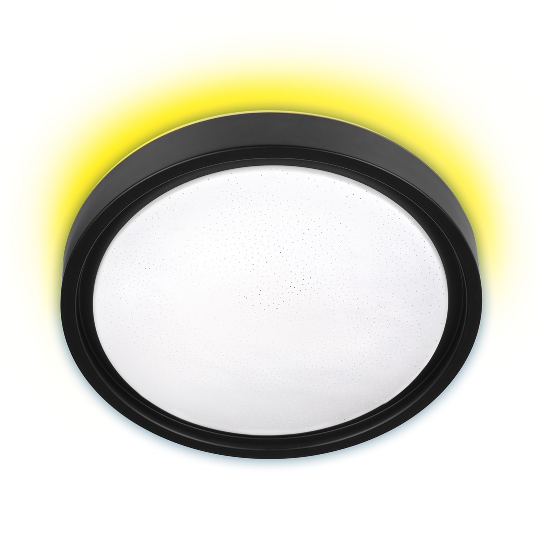 Modern LED dimmable ceiling plafond Activejet PANAMA RGB wireless control by remote control