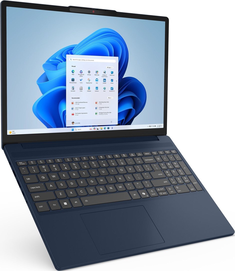 Lenovo IdeaPad Slim 3 15ARP10 Ryzen 5 7533HS 15.3" WUXGA IPS 300nits AG 60Hz 16GB DDR5 SSD512 Radeon 660M Graphics Cam720p Win11 Cosmic Blue
