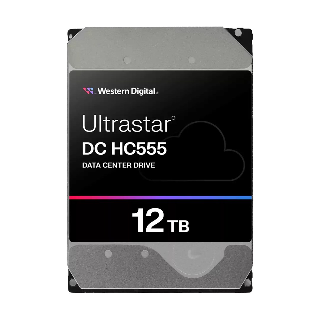 Western Digital Ultrastar DC HC555 internal hard drive 12 TB 7200 RPM 512 MB 3.5" SAS3