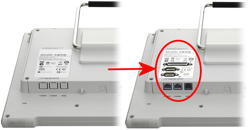 Shuttle POS01 - COM/LPT/RJ11 port expansion for All-in-One-PC's