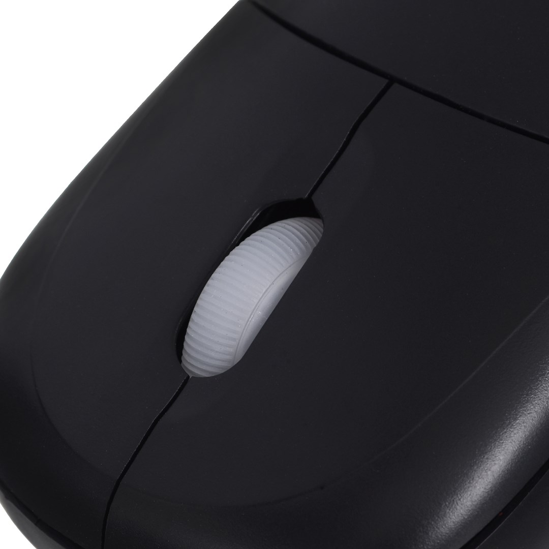 Activejet AMY-146 wired computer mouse (optical; 1000 DPI; black)