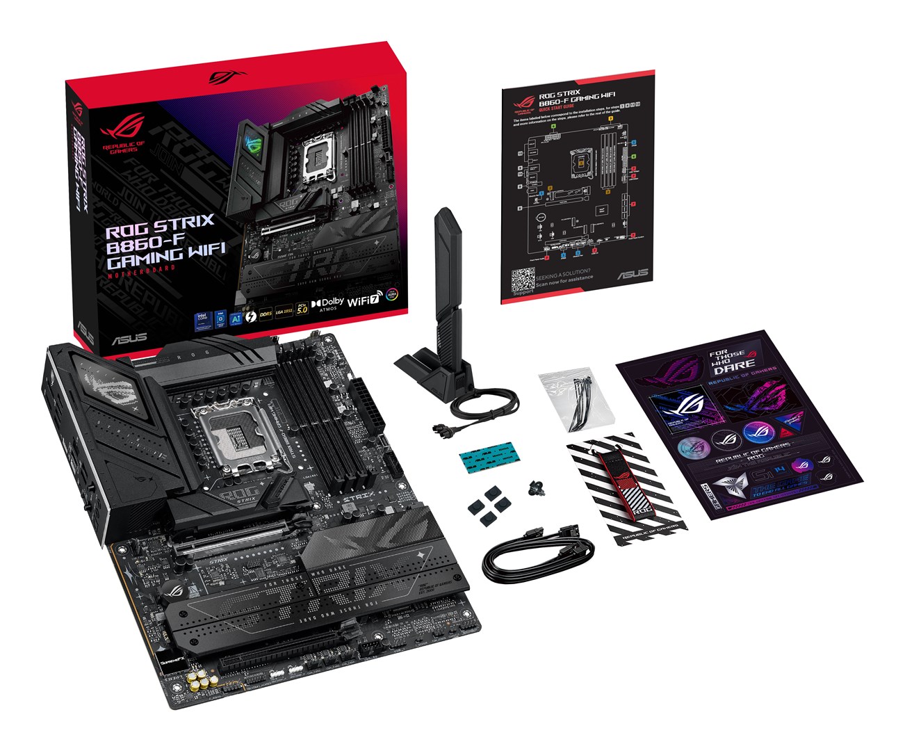 ASUS ROG STRIX B860-F GAMING WIFI Intel B860 LGA 1851 (Socket V1) ATX