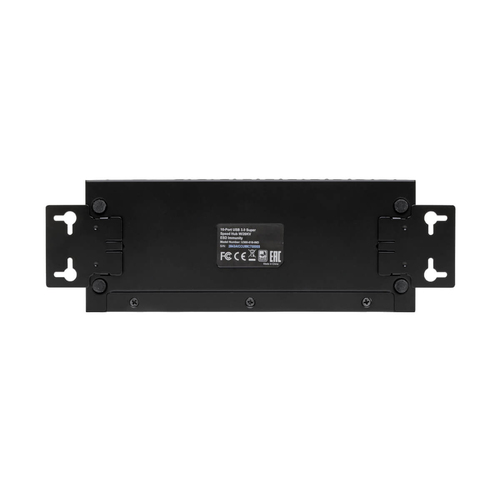 Tripp Lite U360-010-IND 10-Port Industrial-Grade USB 3.x (5Gbps) Hub - 20 kV ESD Immunity, Metal Housing, Mountable