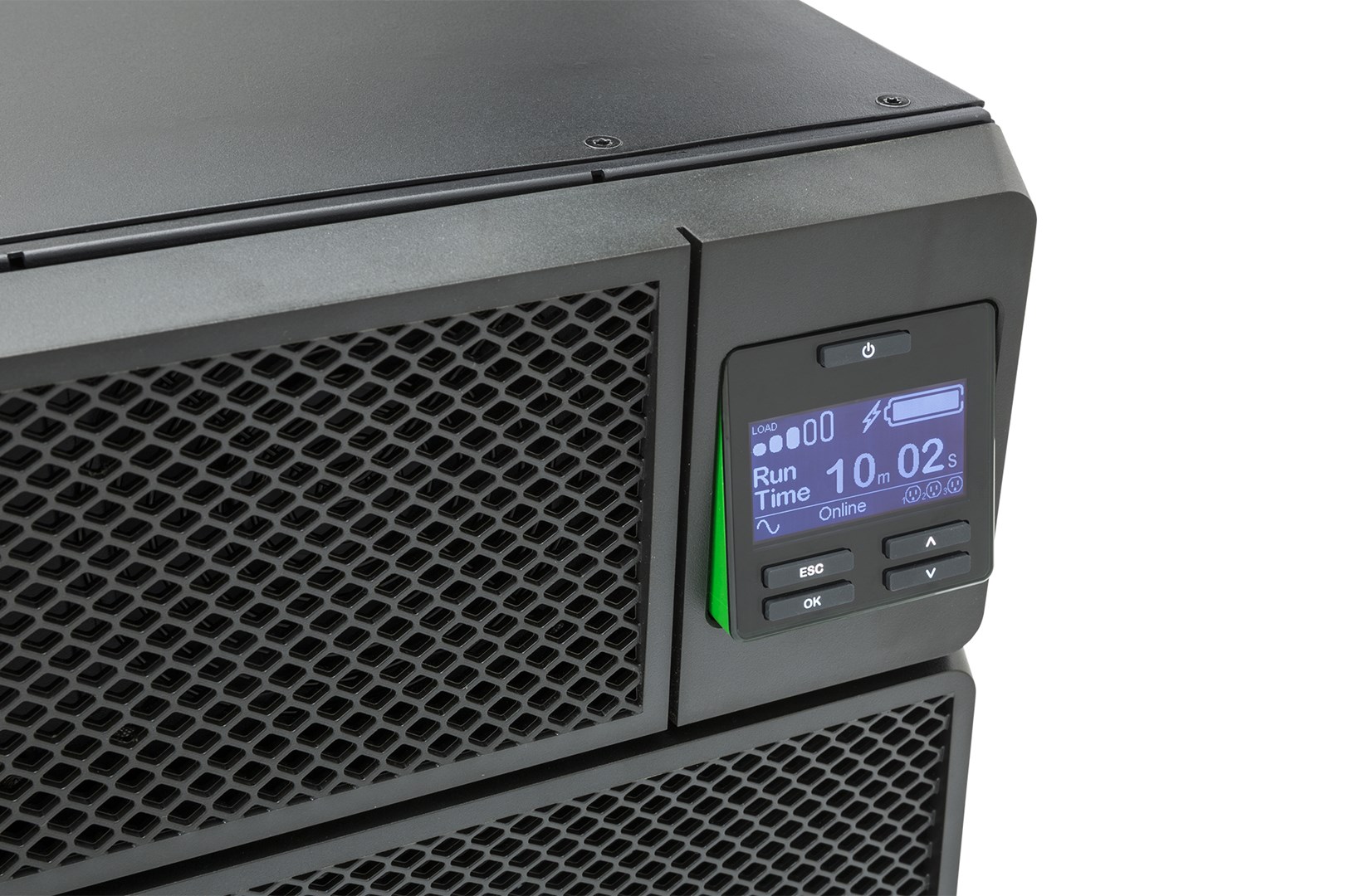 APC Smart-UPS On-Line SRT6KRMXLI - 6kW/VA, 6x C13 + 4x C19 + hardwire 1 phase output, rack mountable, Embedded NMC
