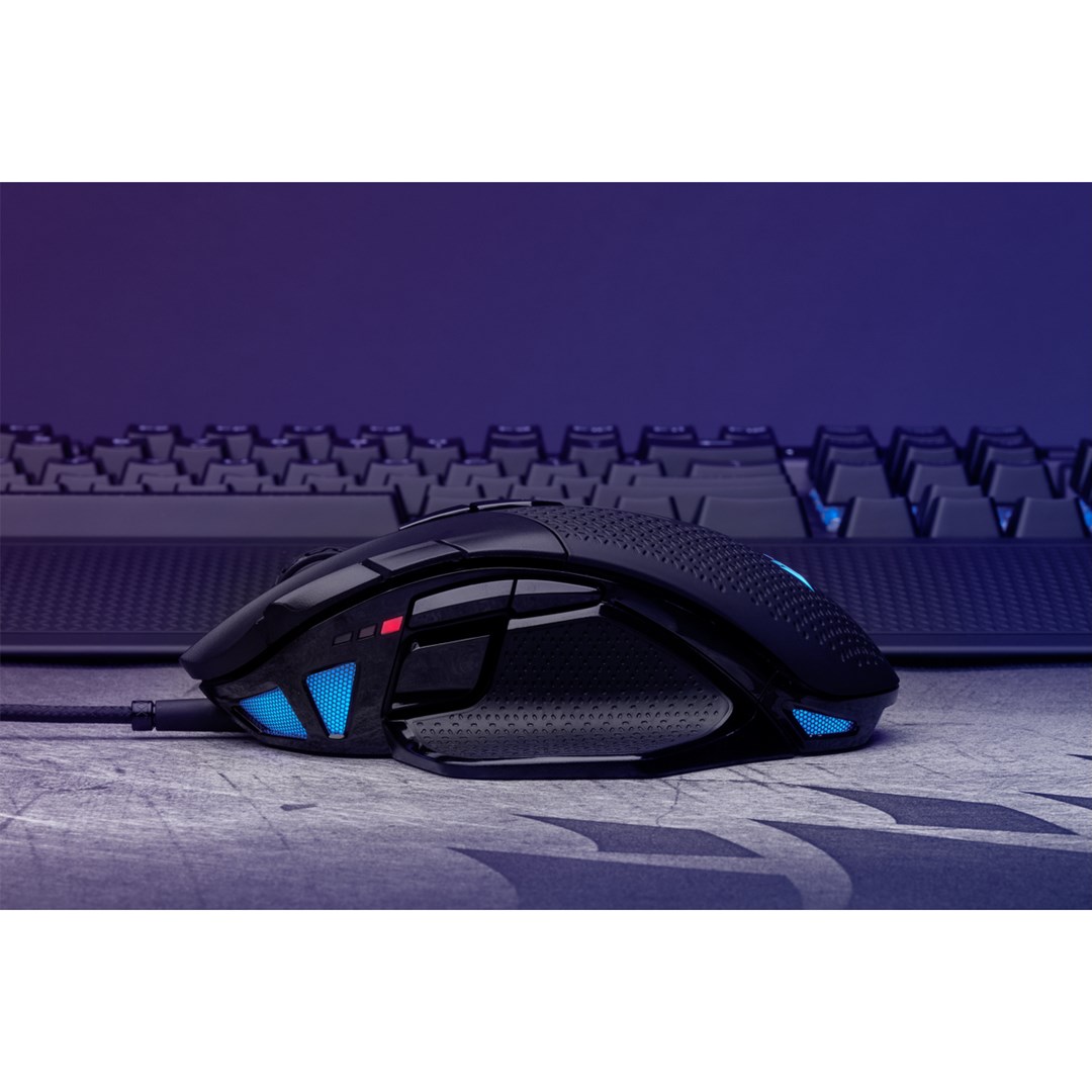 Corsair Nightsword RGB mouse Gaming Right-hand USB Type-A Optical 18000 DPI