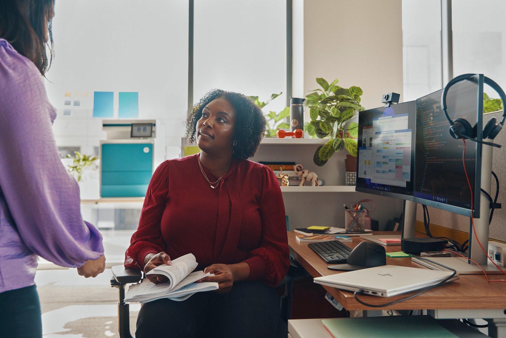 Poly Blackwire 3325 Stereo USB-C Headset +3.5mm Plug +USB-C/A Adapter