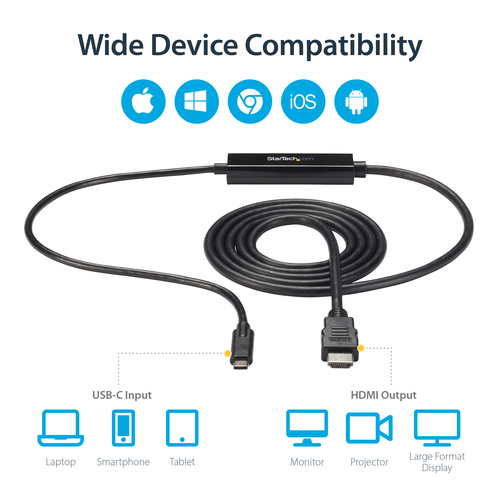 CDP2HDMM1MB - Cables & Adaptors by StarTech.com