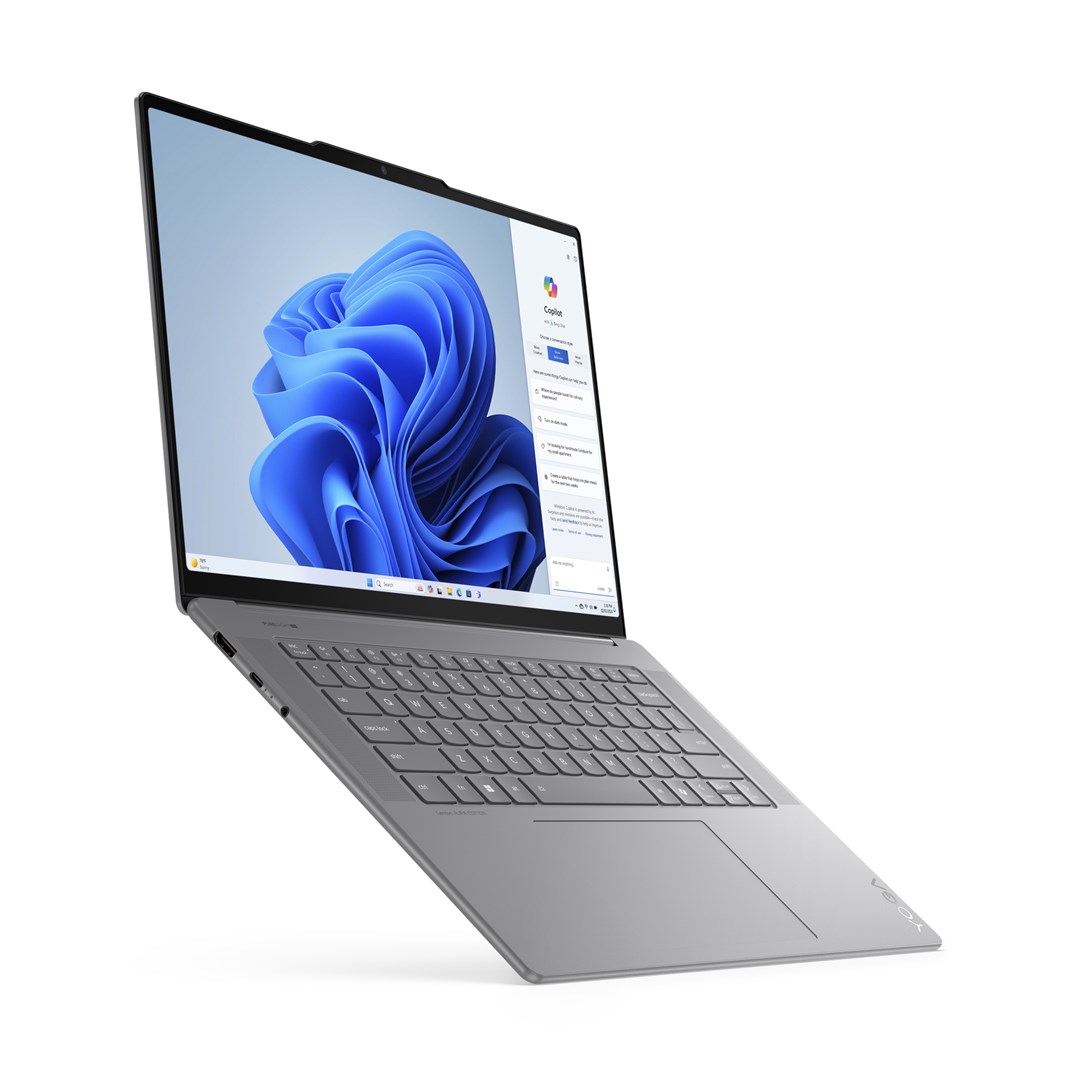 Lenovo Yoga Slim 7 15ILL9 Copilot+ PC Intel Core Ultra 7 256V Laptop 38.9 cm (15.3") Touchscreen 2.8K 16 GB LPDDR5x-SDRAM 512 GB SSD Wi-Fi 7 (802.11be) Windows 11 Home English Grey