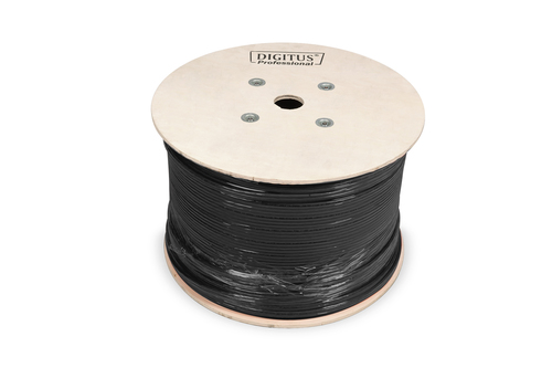 Digitus CAT 7 S/FTP burial installation cable, 1000 m, simplex, PE