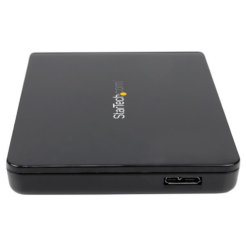 StarTech.com USB 3.1 (10 Gbps) Tool-Free Enclosure for 2.5” SATA Drives