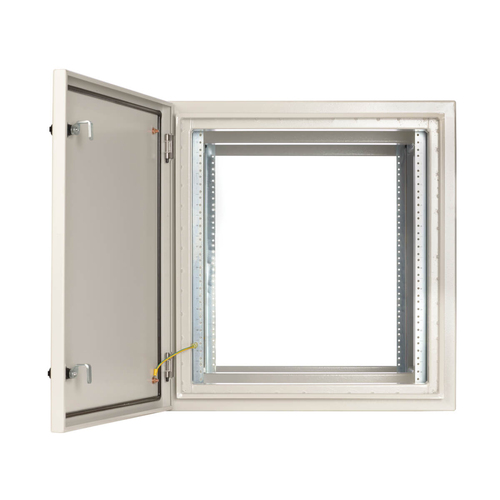 Tripp Lite SRN4G12UHD SmartRack Industrial Enclosure with Locks - NEMA 4, Wall Mount, Heavy-Duty Metal Construction, 32.5 in. Depth, 12U, Gray