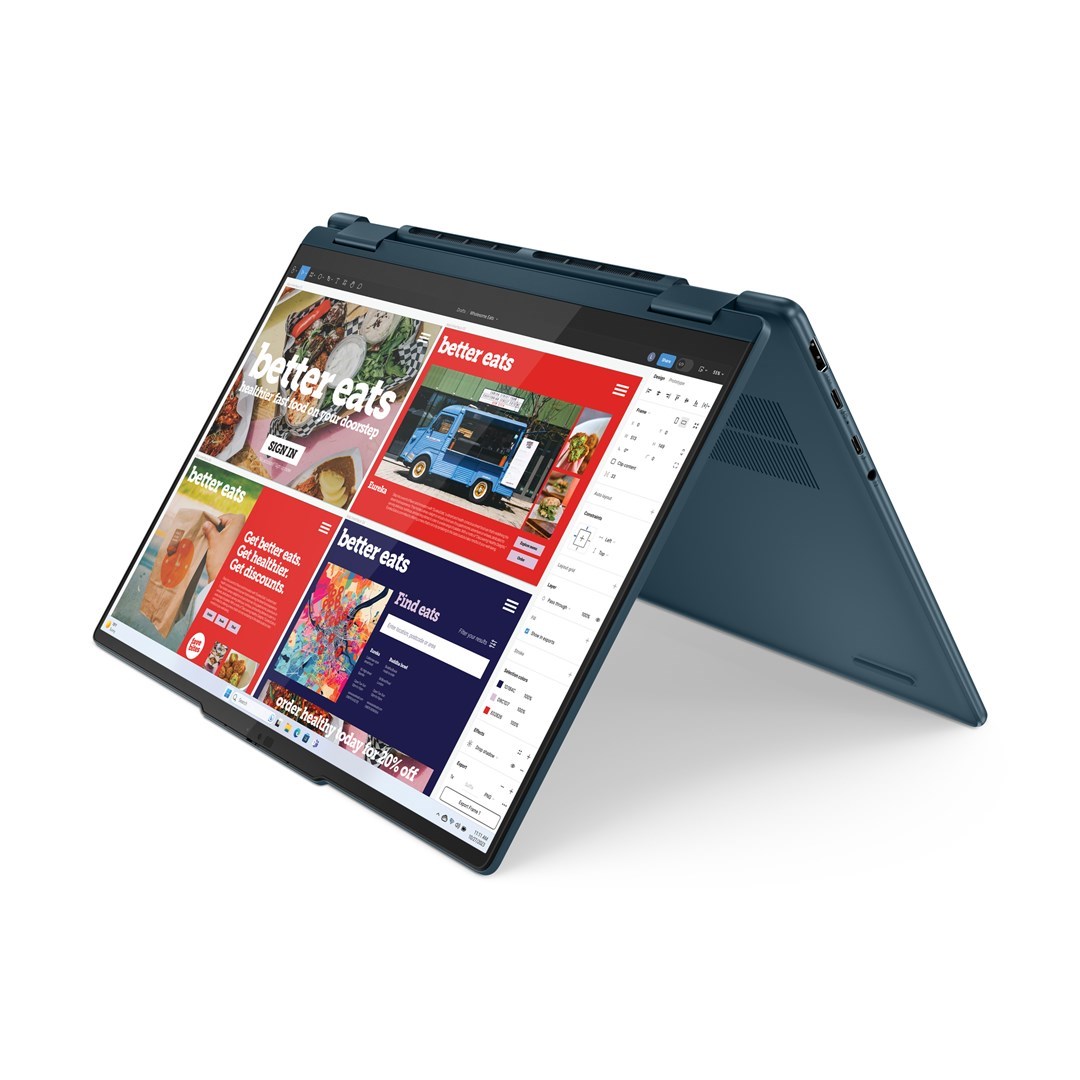 Lenovo Yoga 7 2-in-1 14IML9 Intel Core Ultra 5 125H Hybrid (2-in-1) 35.6 cm (14") Touchscreen WUXGA 16 GB LPDDR5x-SDRAM 512 GB SSD Wi-Fi 6E (802.11ax) Windows 11 Home English Teal