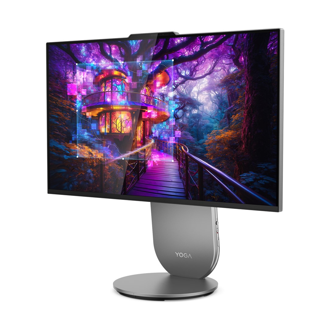 Lenovo Yoga AIO 27IAH10 Intel Core Ultra 5 125H 68.6 cm (27") 2560 x 1440 pixels All-in-One PC 16 GB LPDDR5x-SDRAM 1 TB SSD Windows 11 Pro Wi-Fi 7 (802.11be) Grey
