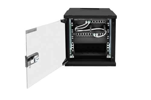 Digitus SOHO Pro wall-mounted enclosure - 254 mm (10") - 315x300 mm (WxD)