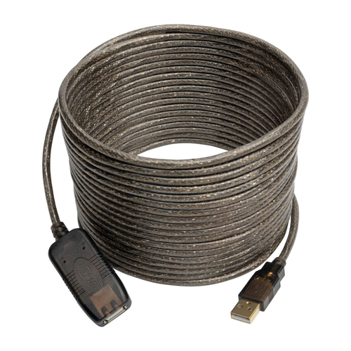 Tripp Lite U026-025 USB 2.0 Active Extension Repeater Cable (A M/F), 25 ft. (7.62 m)