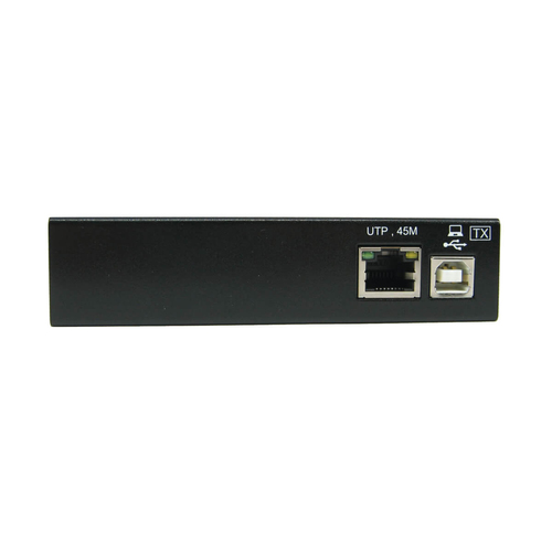 Tripp Lite B203-104-IND 4-Port Industrial USB over Cat6 Extender, ESD Protection, PoC - USB 2.0, Mountable, 150 ft. (45.72 m), TAA