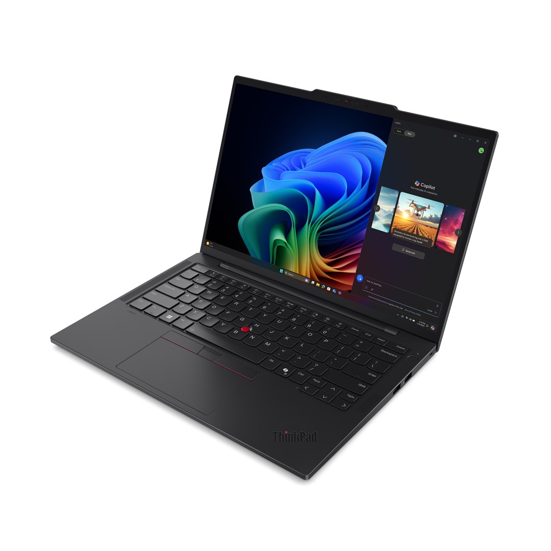 Lenovo ThinkPad T14s Gen 6 (Intel) Copilot+ PC Intel Core Ultra 5 228V Laptop 35.6 cm (14") WUXGA 32 GB LPDDR5x-SDRAM 512 GB SSD Wi-Fi 7 (802.11be) Windows 11 Pro English Black