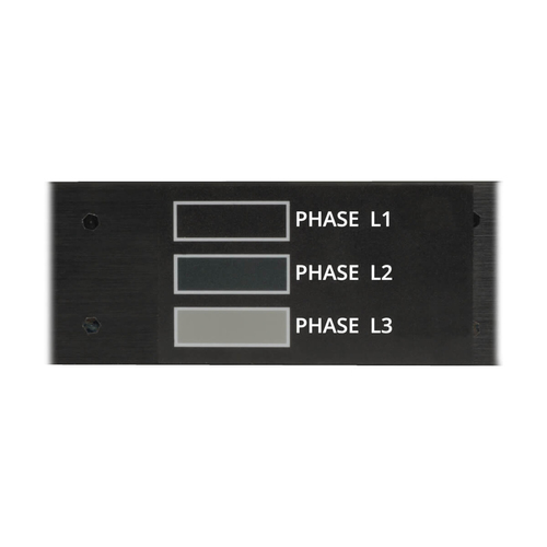 Tripp Lite PDU3XMV6G20 11.5kW 3-Phase Local Metered PDU, 208-240V (36 C13 & 9 C19), IEC-309 16/20A Red, 360-415V Input, 6 ft. (1.83 m) Cord, 0U Vertical