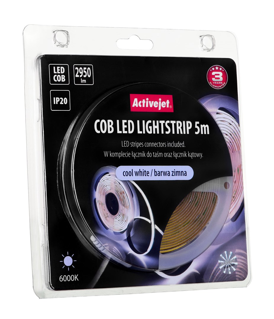 Activejet AJE-COB 5m zim strip light Universal strip light Indoor