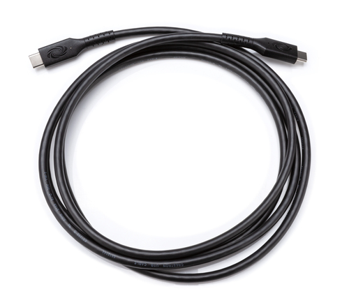 Crestron USB Cable, USB-C Male to USB-C Male, USB 3.2 Gen 1 (5 Gbps), DisplayPort Alt Mode, 100 W, 6 ft (1.8 m)