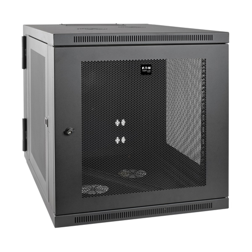 Tripp Lite SRW12US33 SmartRack 12U Server-Depth Wall-Mount Small Rack Enclosure, Hinged Back