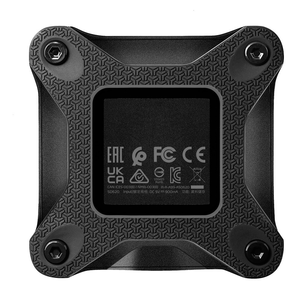 ADATA SD620 2 TB Micro-USB B 3.2 Gen 2 (3.1 Gen 2) Black