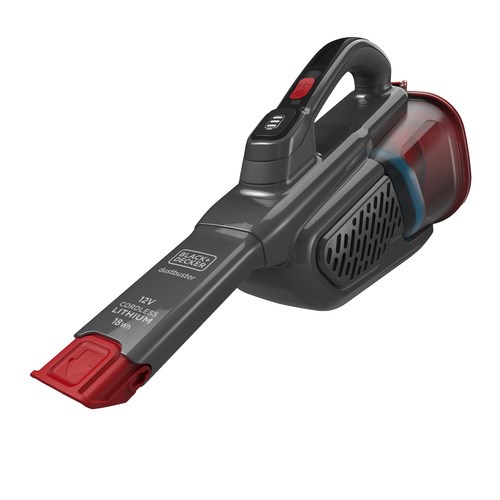 Black & Decker Dustbuster Black  Red Dust bag