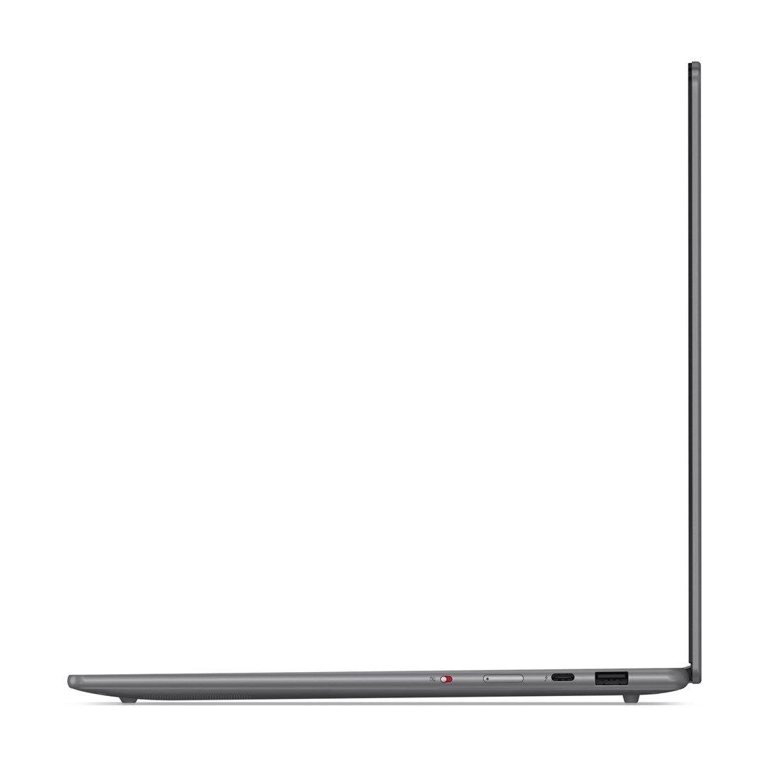 Lenovo Yoga Slim 7i Gen 9 Aura Edition Intel Core Ultra 7 256V Laptop 38.9 cm (15.3") Touchscreen 2.8K 16 GB LPDDR5x-SDRAM 512 GB SSD Wi-Fi 7 (802.11be) Windows 11 Home Grey