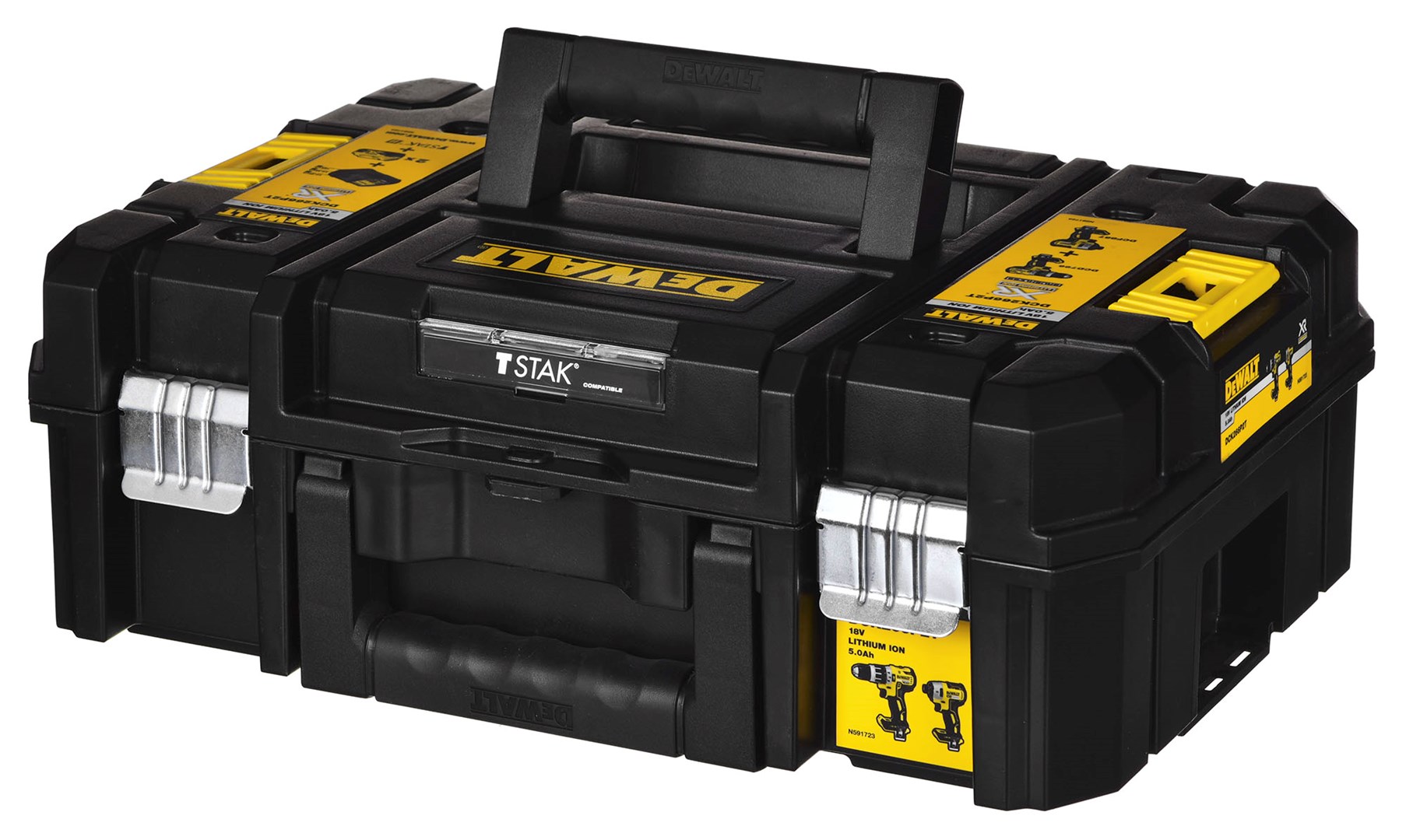 POWER TOOL COMBO KIT DEWALT DCK266P2T (DCD796+DCF887) 2X5 0AH 18V