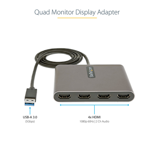 USB32HD4 - Cables & Adaptors by StarTech.com