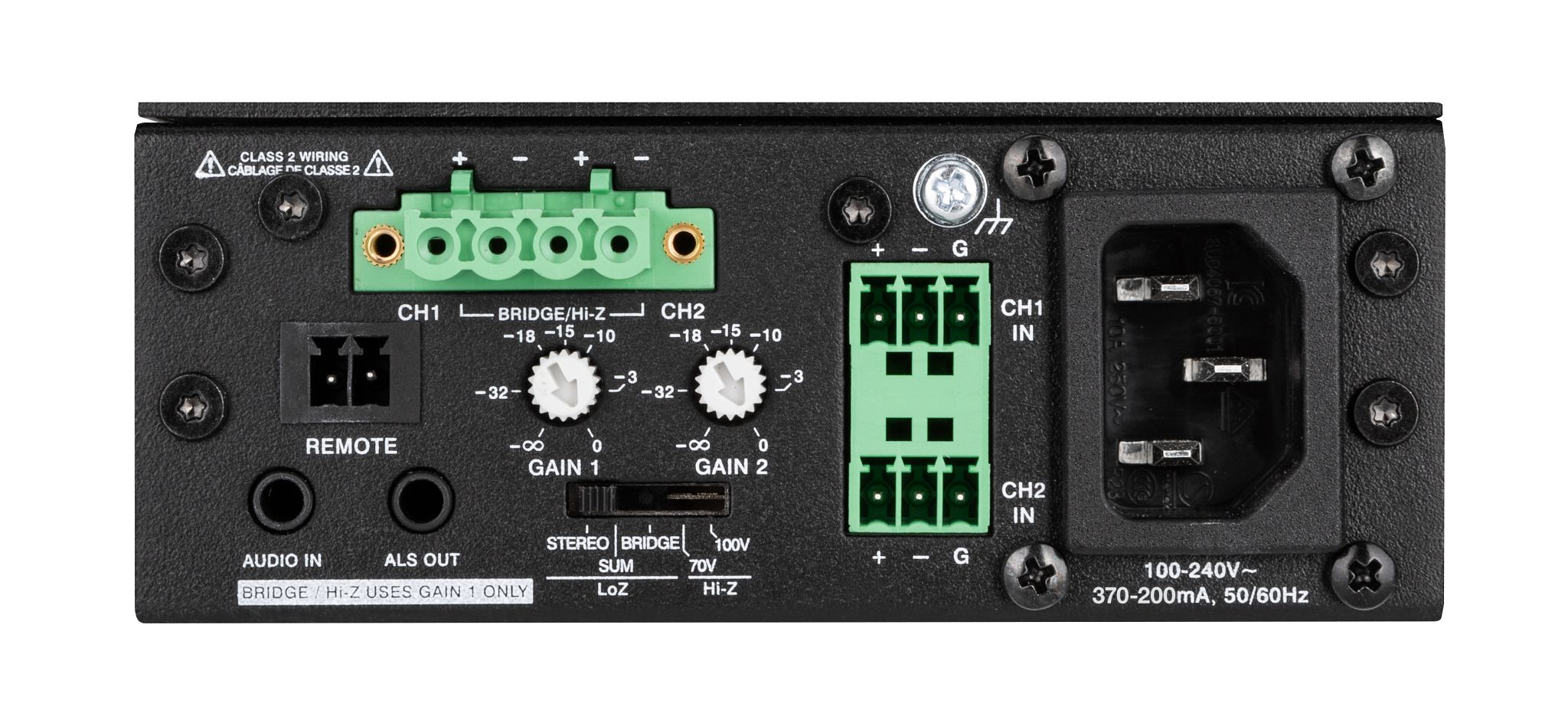 X-SERIES AMPLIFIER, ...