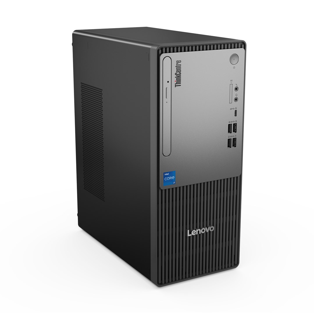 Lenovo ThinkCentre neo 50t Gen 5 Intel® Core™ i3 i3-14100 8 GB DDR5-SDRAM 256 GB SSD Windows 11 Pro Tower PC Black