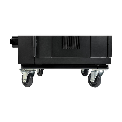 Tripp Lite CSHANDLEKIT Mobile Cart Conversion Kit with Handle, Casters and Power Cord Manager for Tablet/Chromebook Charging Stations