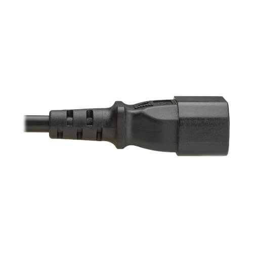 Eaton P004-02M-2C13EU power cable Black 2 m IEC C14 IEC C13
