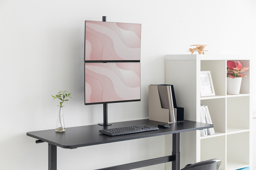 Digitus Dual vertical monitor mount, 2x 32", 2x 8 kg