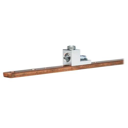Tripp Lite SRGROUND25 SmartRack Copper Bus Grounding Bar for 24U and 25U Racks