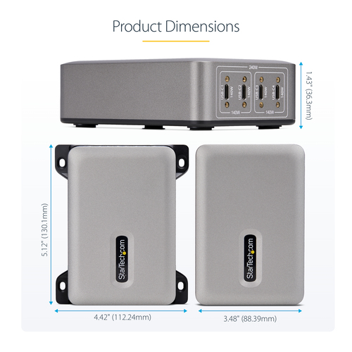 424DEU-USB-C-CHARGER - Computer Systems by StarTech.com