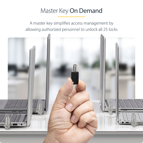 UNIVMK25-LAPTOP-LOCK - Cables & Adaptors by StarTech.com