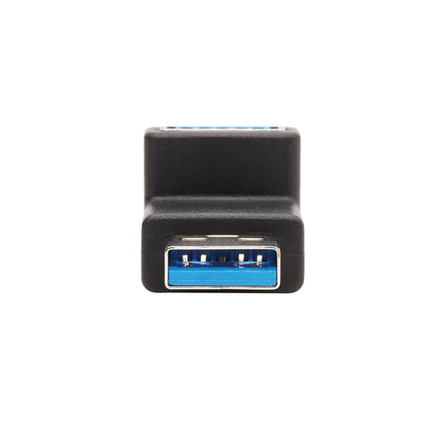 Tripp Lite U324-000-UP USB 3.0 SuperSpeed Adapter - USB-A to USB-A, M/F, Up Angle, Black