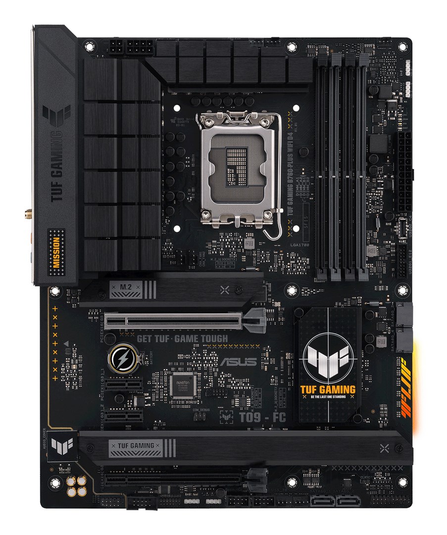 ASUS TUF GAMING B760-PLUS WIFI D4 Intel B760 LGA 1700 ATX