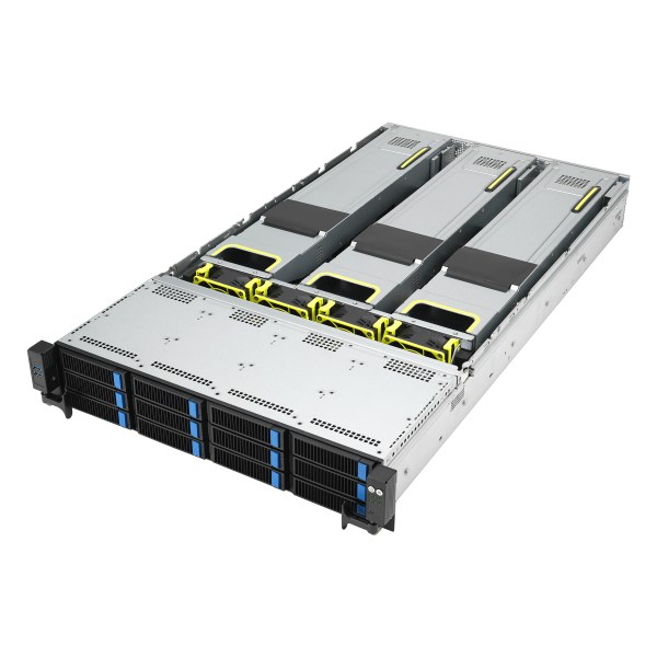 ASUS RS720-E11-RS12U (90SF01Z1-M00270) Intel C741 Rack (2U) Black, Silver