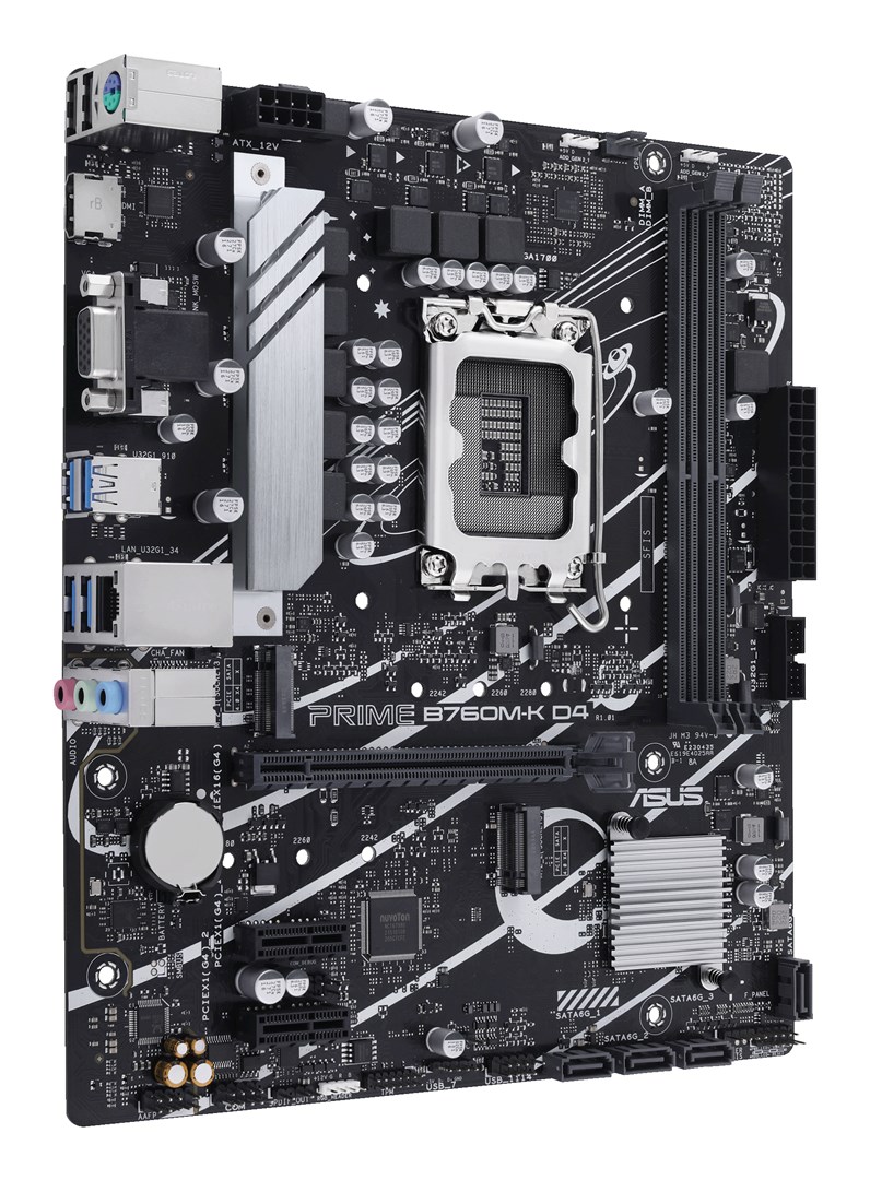 ASUS PRIME B760M-K D4 Intel B760 LGA 1700 micro ATX